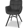 New Eetkamerstoel - Luxor Anthracite Matilde Eetkamerstoelen