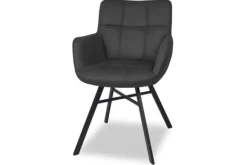 New Eetkamerstoel - Luxor Anthracite Matilde Eetkamerstoelen