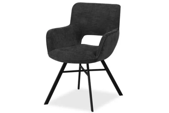 New Eetkamerstoel - Miami Black Seta Eetkamerstoelen