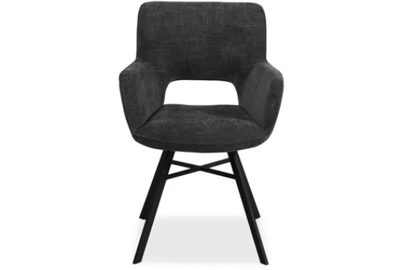 New Eetkamerstoel - Miami Black Seta Eetkamerstoelen