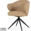 Clearance Eetkamerstoel 96343 mosterd Connor Eetkamerstoelen
