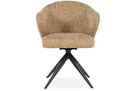 Clearance Eetkamerstoel 96343 mosterd Connor Eetkamerstoelen
