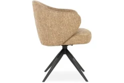 Clearance Eetkamerstoel 96343 mosterd Connor Eetkamerstoelen