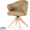 Hot Eetkamerstoel 96347 mosterd Connor Eetkamerstoelen