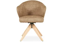 Hot Eetkamerstoel 96347 mosterd Connor Eetkamerstoelen