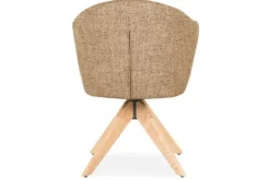 Hot Eetkamerstoel 96347 mosterd Connor Eetkamerstoelen