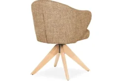 Hot Eetkamerstoel 96347 mosterd Connor Eetkamerstoelen