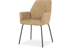 Discount Eetkamerstoel 96338 mosterd Indy Eetkamerstoelen