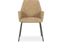 Discount Eetkamerstoel 96338 mosterd Indy Eetkamerstoelen