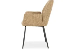 Discount Eetkamerstoel 96338 mosterd Indy Eetkamerstoelen