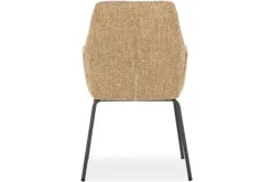 Discount Eetkamerstoel 96338 mosterd Indy Eetkamerstoelen