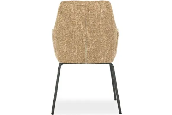 Discount Eetkamerstoel 96338 mosterd Indy Eetkamerstoelen