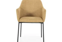Best Eetkamerstoel - mosterd Linea | 95888 Paul Eetkamerstoelen