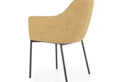 Best Eetkamerstoel - mosterd Linea | 95888 Paul Eetkamerstoelen