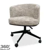 Hot Eetkamerstoel 211563 Rochenne Ronde Fauteuils|Draaifauteuils