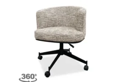 Hot Eetkamerstoel 211563 Rochenne Ronde Fauteuils|Draaifauteuils