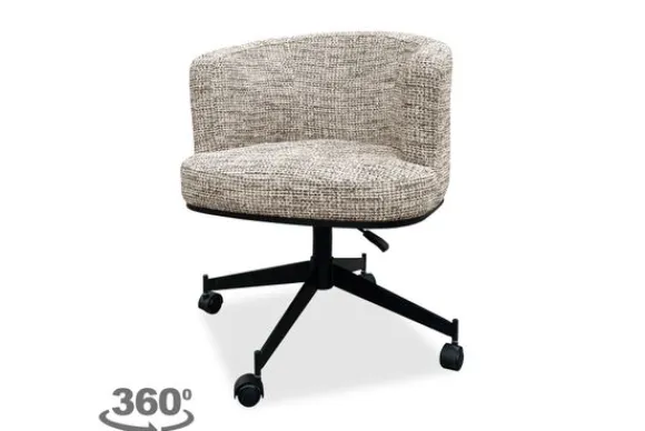 Hot Eetkamerstoel 211563 Rochenne Ronde Fauteuils|Draaifauteuils