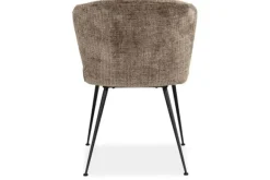 New Eetkamerstoel 212570 Stone Chenille Xandra Eetkamerstoelen
