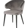 Online Eetkamerstoel 210467 Stone Velvet Indigo Eetkamerstoelen