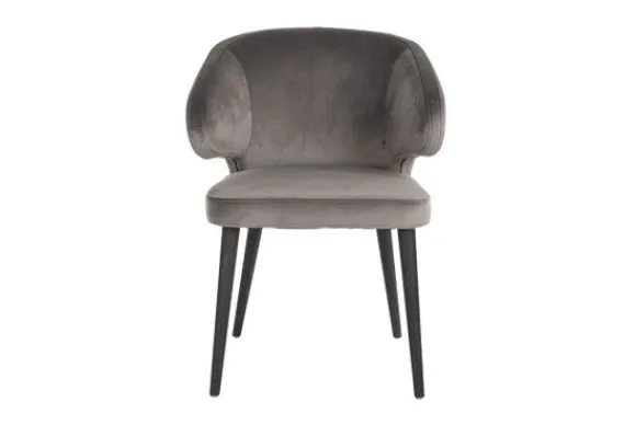 Online Eetkamerstoel 210467 Stone Velvet Indigo Eetkamerstoelen