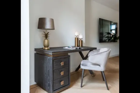 Online Eetkamerstoel 210467 Stone Velvet Indigo Eetkamerstoelen