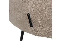 Eetkamerstoel 211912 Taupe Chenille Ruby Eetkamerstoelen