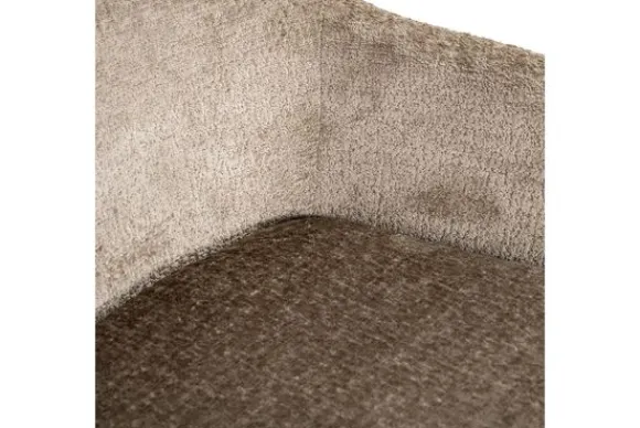 Clearance Eetkamerstoel 211952 Taupe Chenille Marlon Eetkamerstoelen