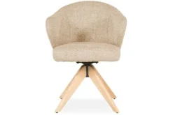 Eetkamerstoel 96345 taupe Connor Eetkamerstoelen