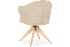Eetkamerstoel 96345 taupe Connor Eetkamerstoelen
