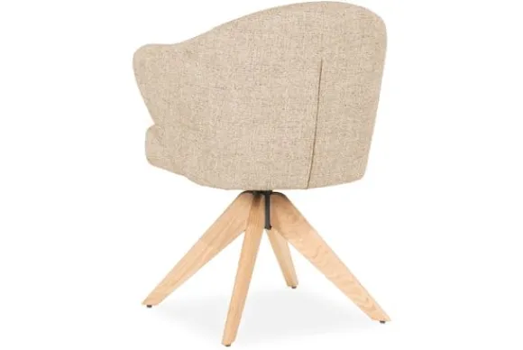 Eetkamerstoel 96345 taupe Connor Eetkamerstoelen
