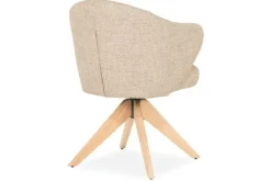 Eetkamerstoel 96345 taupe Connor Eetkamerstoelen