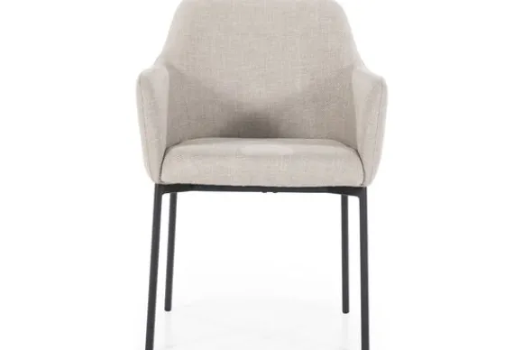 Clearance Eetkamerstoel - taupe Linea | 95887 Paul Eetkamerstoelen