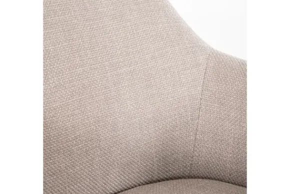 Clearance Eetkamerstoel - taupe Linea | 95887 Paul Eetkamerstoelen