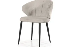 Discount Eetkamerstoel - taupe Savoir | 95932 Fleur Eetkamerstoelen