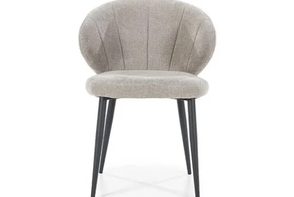 Discount Eetkamerstoel - taupe Savoir | 95932 Fleur Eetkamerstoelen