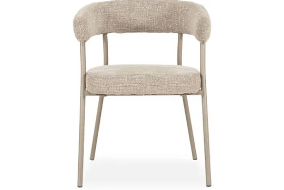 Eetkamerstoel 250028 taupe Yovi Eetkamerstoelen