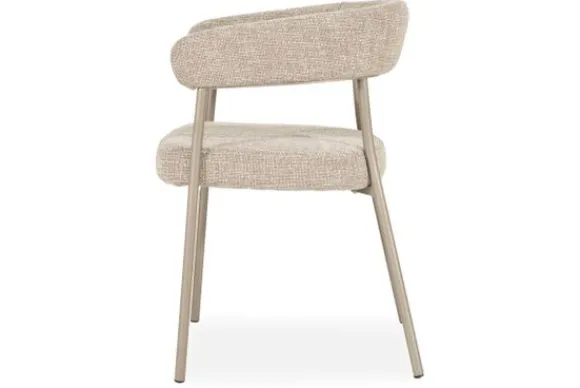 Eetkamerstoel 250028 taupe Yovi Eetkamerstoelen