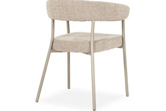 Eetkamerstoel 250028 taupe Yovi Eetkamerstoelen