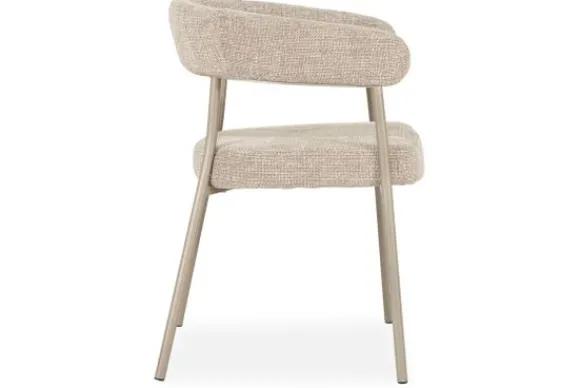 Eetkamerstoel 250028 taupe Yovi Eetkamerstoelen