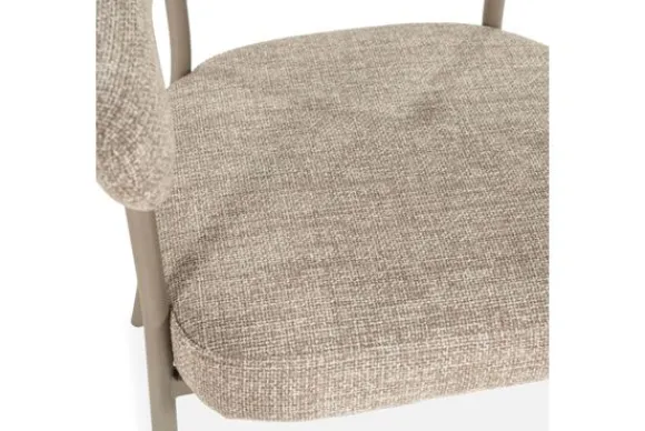 Eetkamerstoel 250028 taupe Yovi Eetkamerstoelen