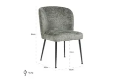 Clearance Eetkamerstoel 211277 Thyme Fusion Fallon Eetkamerstoelen