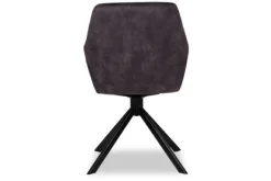 Outlet Eetkamerstoel - Velvet Graphite Salma Eetkamerstoelen