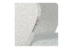 Online Eetkamerstoel 211066 White Bouclé Savoy Eetkamerstoelen
