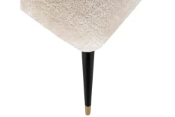 New Eetkamerstoel 210855 White Chenille Alicia Eetkamerstoelen