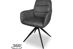 Eetkamerstoel - Zorro Antracite Jeske Eetkamerstoelen