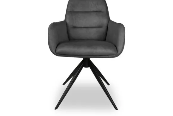 Eetkamerstoel - Zorro Antracite Jeske Eetkamerstoelen