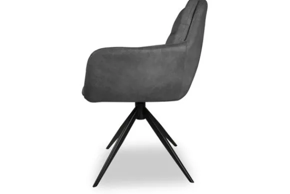 Eetkamerstoel - Zorro Antracite Jeske Eetkamerstoelen