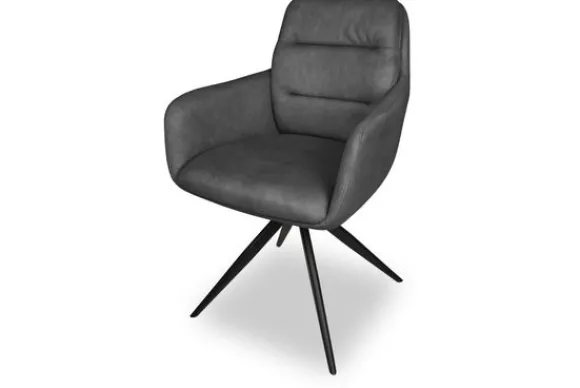 Eetkamerstoel - Zorro Antracite Jeske Eetkamerstoelen