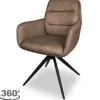 Hot Eetkamerstoel - Zorro Taupe Jeske Eetkamerstoelen