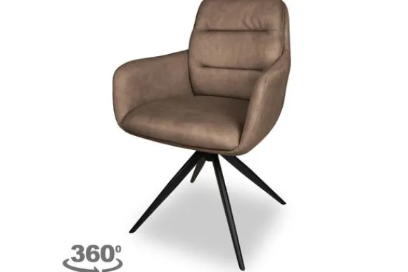Hot Eetkamerstoel - Zorro Taupe Jeske Eetkamerstoelen